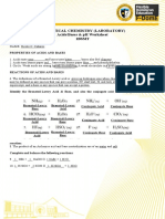 Acid Base Activity