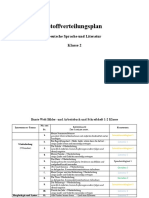 Stoffverteilungsplan Bunte Welt Klasse 2