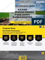 Kajian Sempadan Rawa Danau Banten