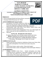 Liturgi 9 April 2023 - Paskah PDF