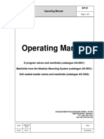 Operating Manual for E Program Valves
