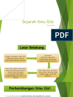 Sejarah Perkembangan Ilmu Gizi