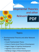 Developmental Theories and Other Relevant Theories PDF