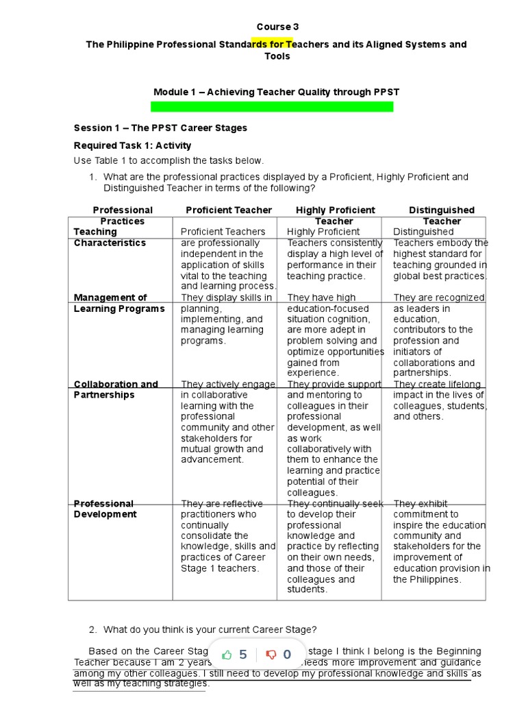 Tip Course 3 Answer Key Compress PDF PDF Learning Teachers