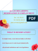 Reservation and Women