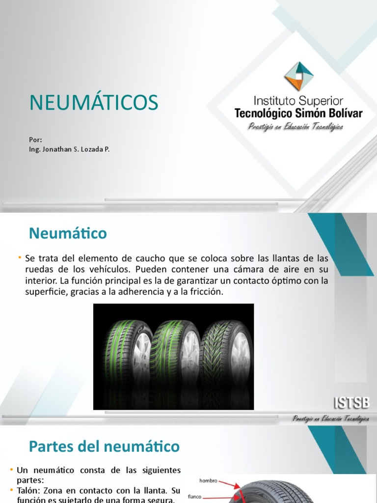 02 - Neumáticos | PDF | Neumático | Eje