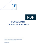 CUNY Consultant Design Guidelines Summary