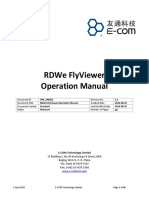 OM 140822 RDWe FlyViewer Operation Manual R1.2
