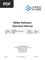 OM 140822 RDWe FlyViewer Operation Manual R1.2