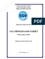 Tai Chinh Doanh Nhiep PDF