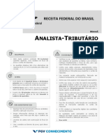 Prova - Analista Tributario Da Receita Federal Do Brasil Atrfbcns102 Tipo 1