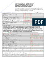 Environmental Compliance Form - English - 2