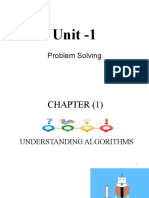 CH 1 UnderstandingAlgorithms Updated