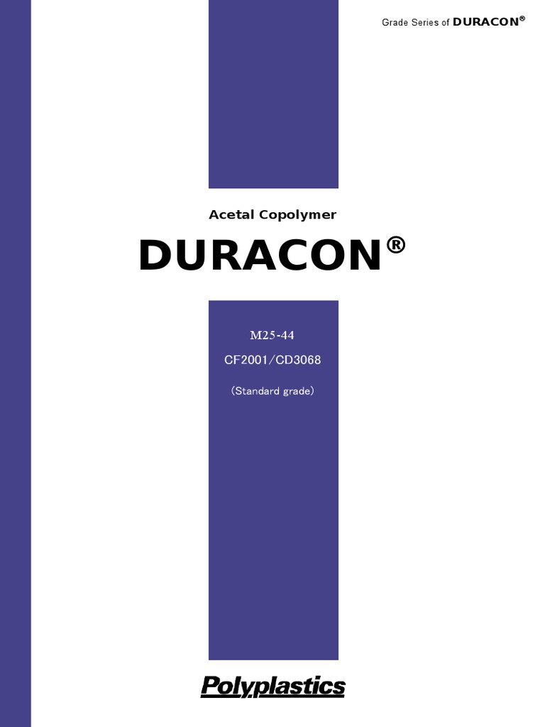 Duracon M25-44 | PDF