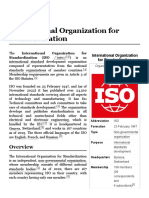 International Organization For Standardization PDF
