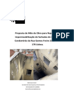 Impermeabilização fachada condomínio Lisboa