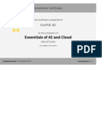 Karthik VB - Essentials of AI and Cloud PDF