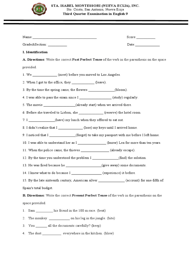 English 3rd | PDF | Language Arts & Discipline | Foreign Language Studies
