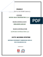 CCTV Method Statement Final Rev-01 PDF