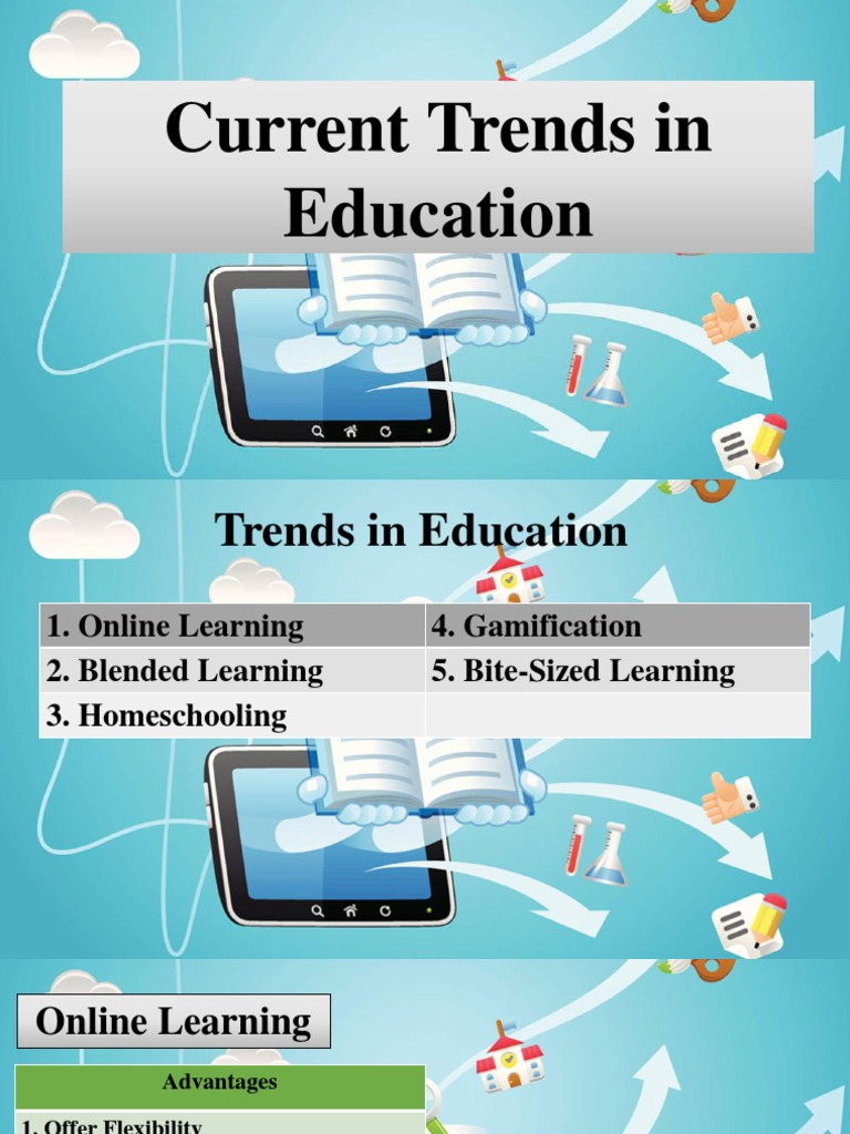 Current Trends in Education PDF