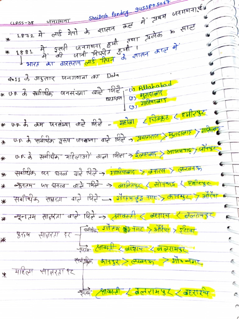 UP Census 2011 Overview | PDF
