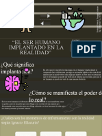 El Ser Humano Implantado en La Realidad Tema 17