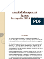 Hosiptal Management System
