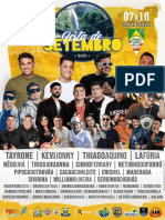 Cartaz Festa de Setembro 2022