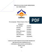 ASUHAN KEPERAWATAN PADA PASIEN HIPERTIROID DAN HIPOTIROID