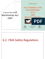 6.2. FMA Safety Regulations