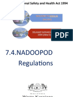 7.4. NADOOPOD Regulations