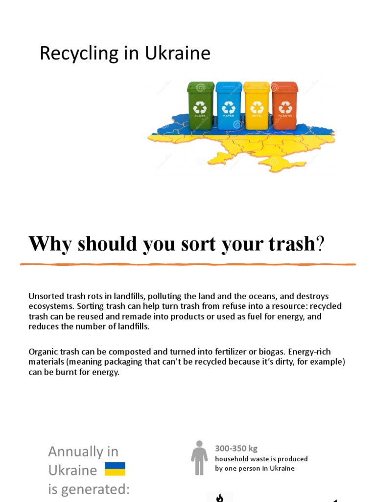Picture of Recycling in Ukraine | PDF | Waste | Recycling