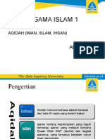 SAI-1 (Iman, Islam, Ihsan)