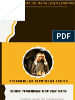 Pertemuan 5 - Pengambilan Keputusan Taktis