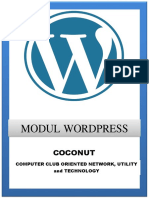 Modul WORDPRESS PDF