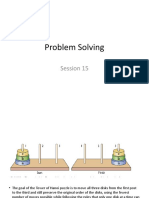 Session 15 Problem Solving