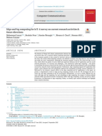 Edge and Fog Computing For IoT: A Survey On Current Research Activities & Future Directions