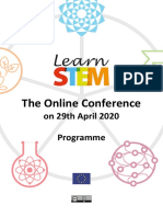 Learn STEM Online Conference Programme v10 Online
