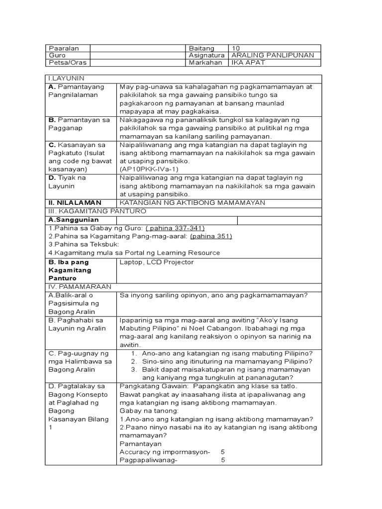 q4 Ap DLL 2 | PDF