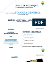 Tema 5. Características Generales Reproducción y Desarrollo Clasificación y Nomenclatura Principales Enfermedades en Los Cultivos
