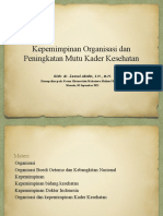 Kepemimpinan Kader Kesehatan