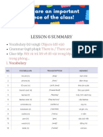 Lesson 6 Summary PDF
