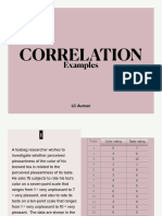 Examples Correlation PDF