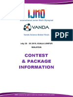 IJMO and VANDA 2019 Contest Info and Package PDF