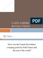 Latin American Revolutions PP