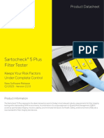 Sartocheck 5 Plus Filter Datasheet en B Spi2020 Sartorius Data