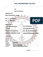 Cover Page Quantity Surveying PDF