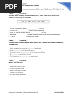 Angielski Pearson Test Unit 7 | PDF