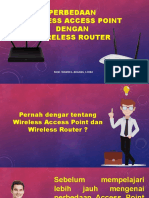 Perbedaan Wireless Access Point Dengan Wireless Router