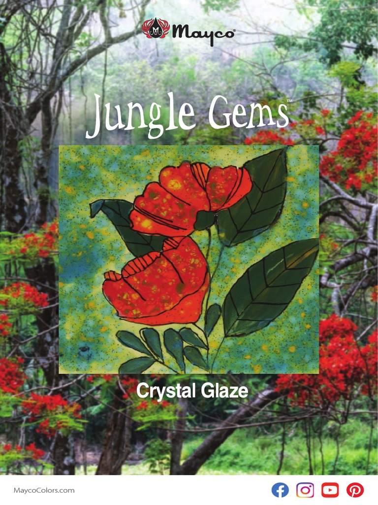 Mayco 2021 JungleGems1 PDF Materials Ceramics